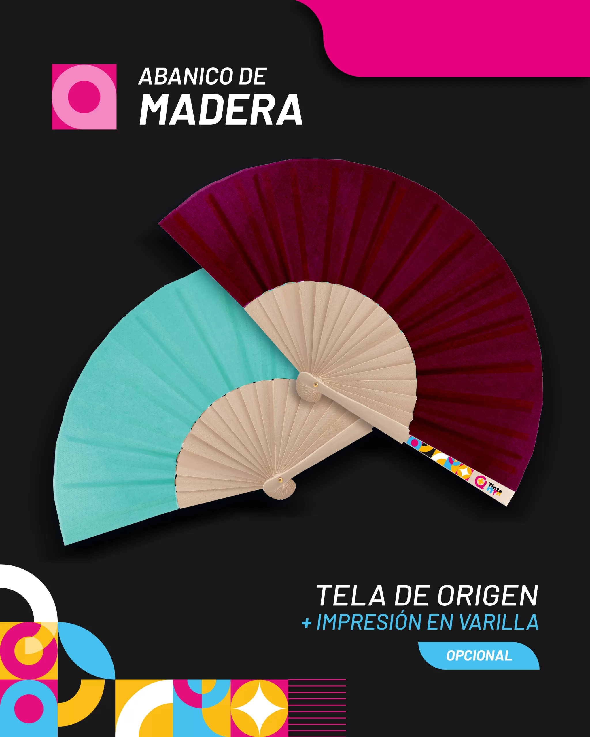 Abanico de Madera