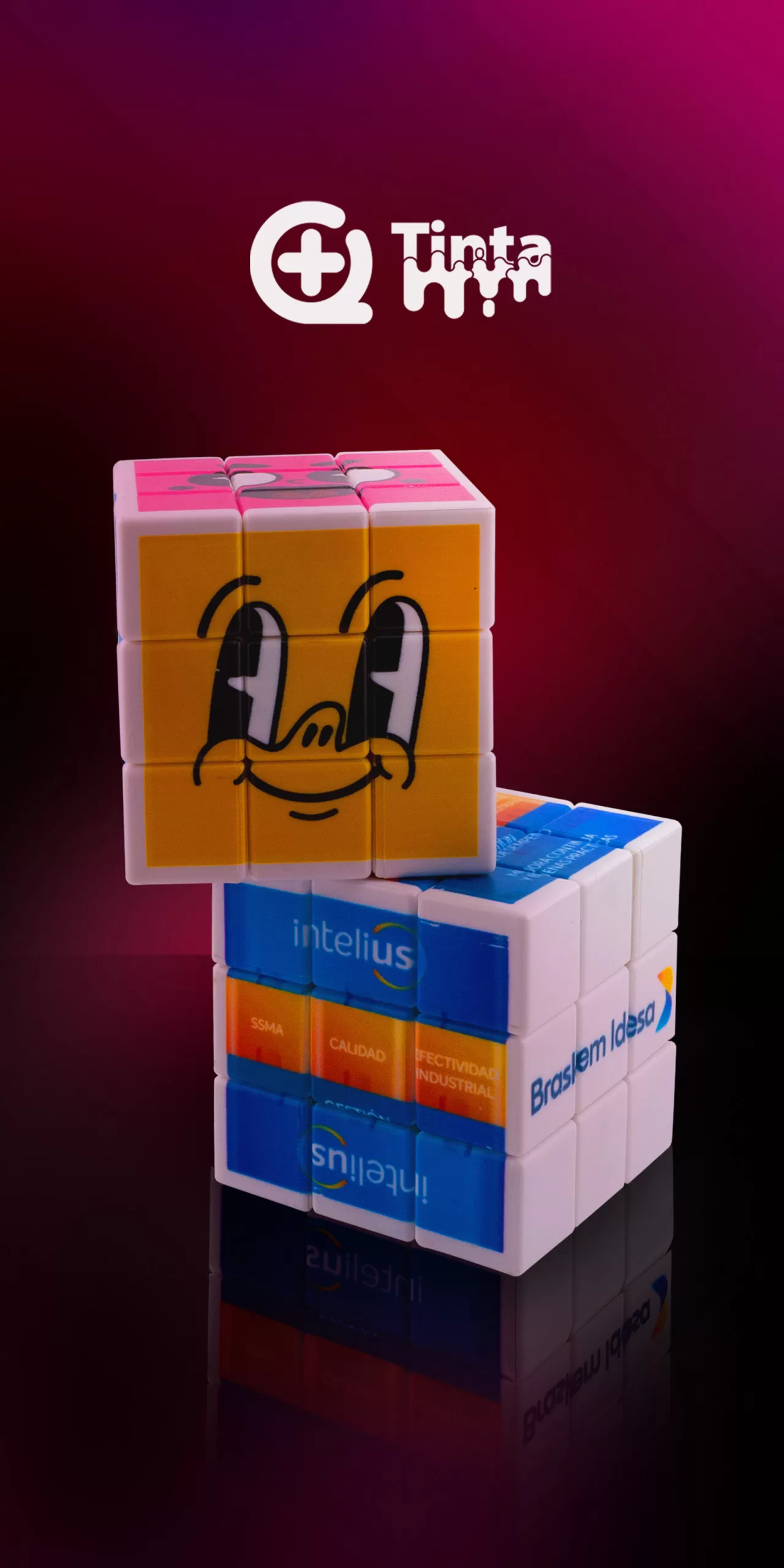 Cubos Rubik corporativos personalizados